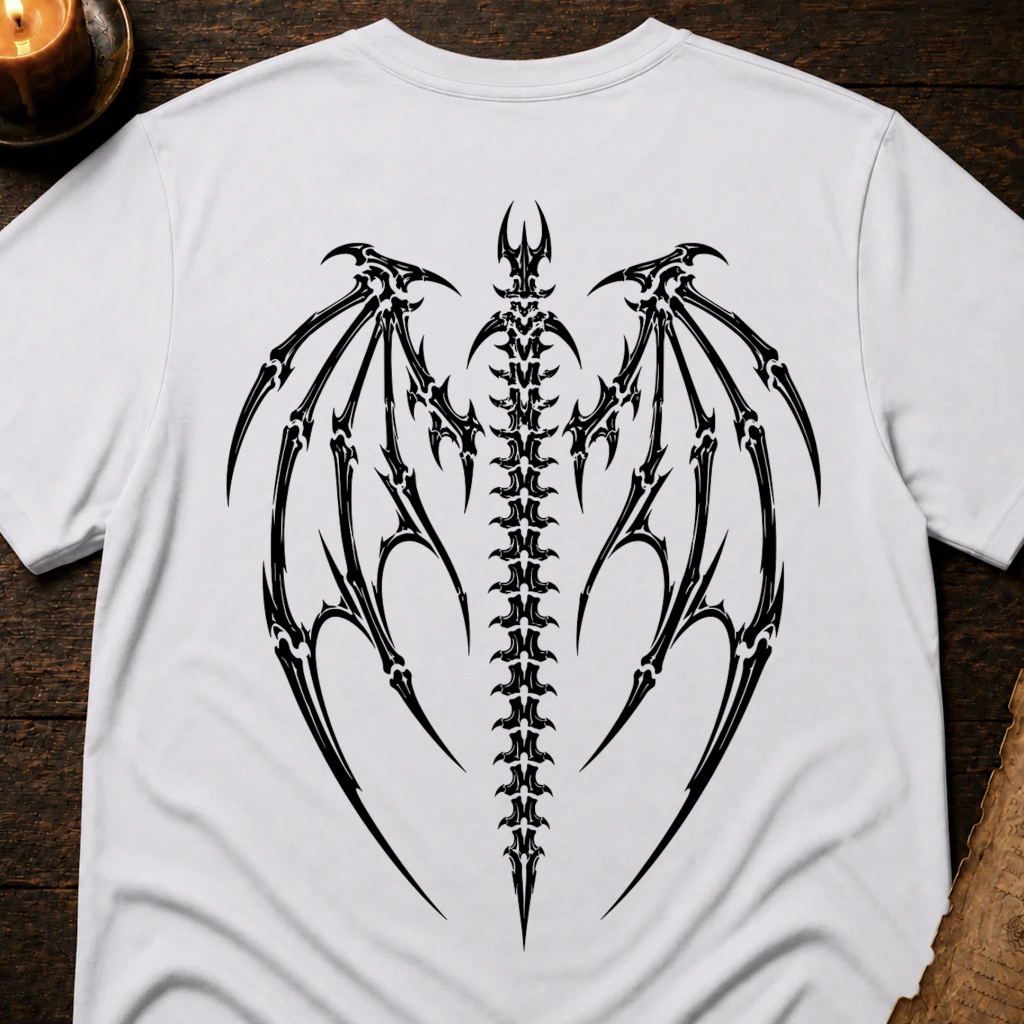BONEWING DRAKE BACK PRINT T-SHIRT
