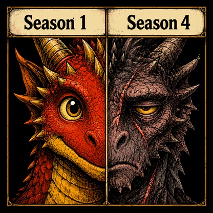 SEASON 1 - SEASON 4 T-SHIRT