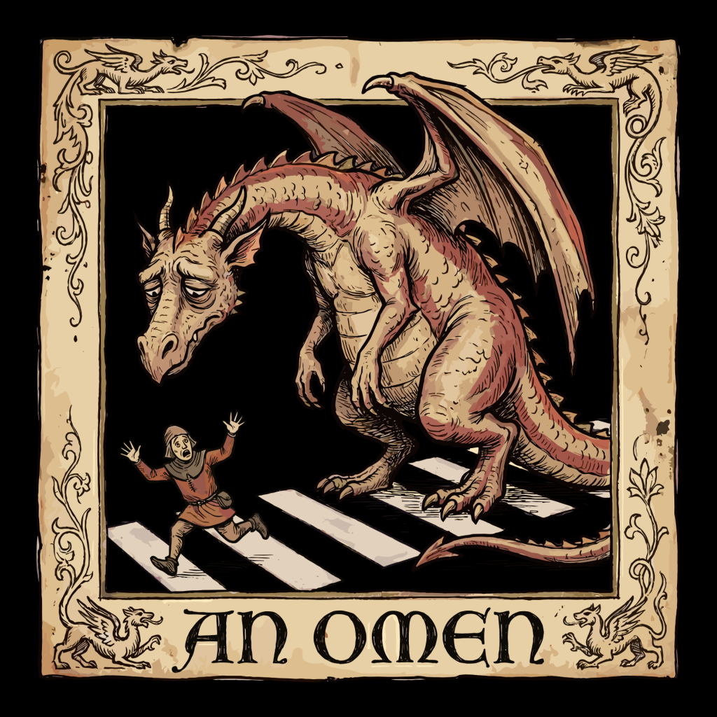 AN OMEN T-SHIRT
