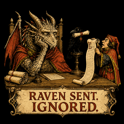 RAVEN SENT. IGNORED T-SHIRT