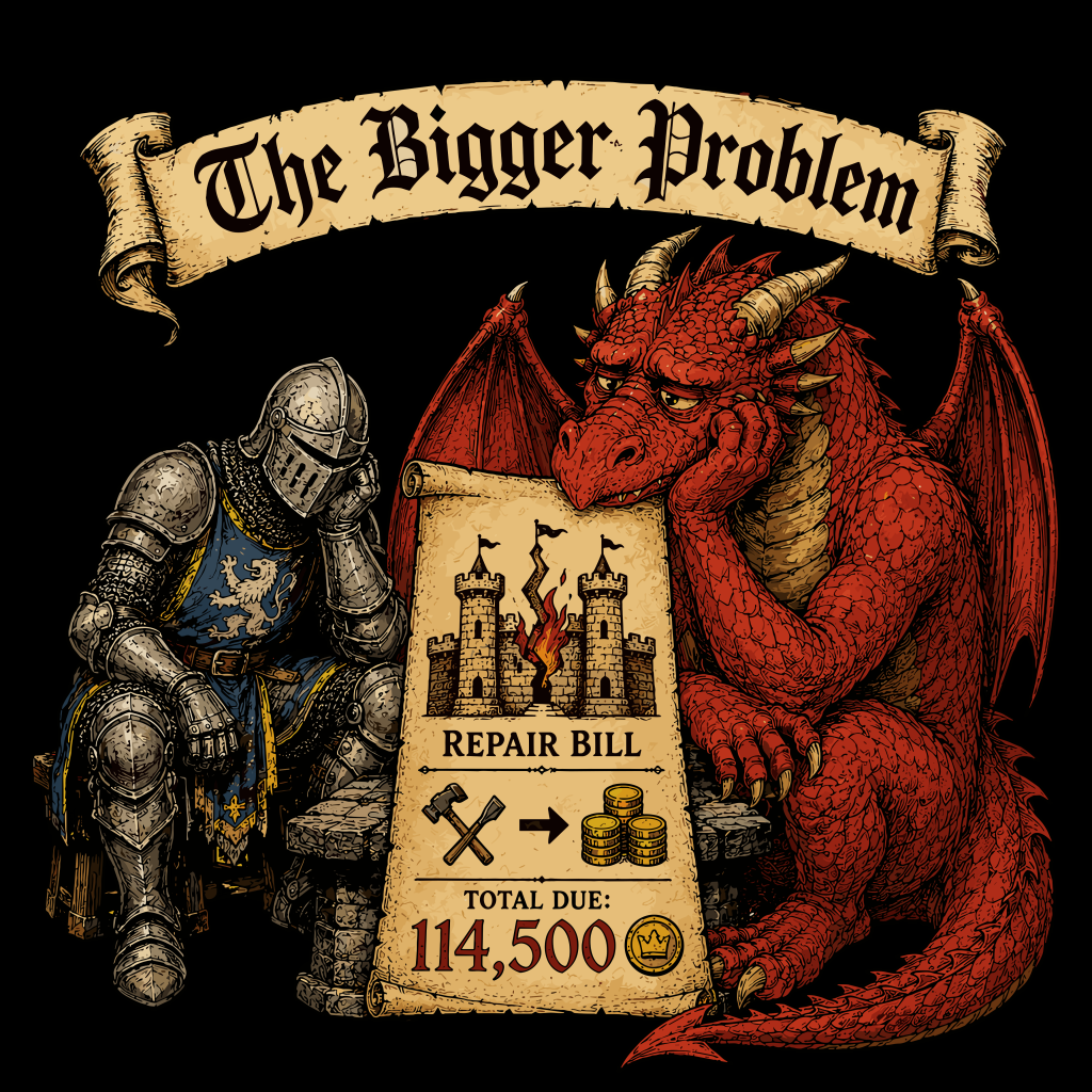 THE BIGGER PROBLEM T-SHIRT