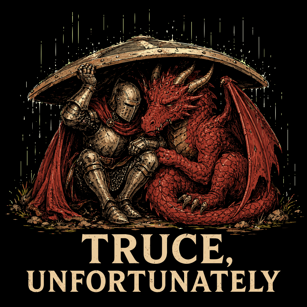 TRUCE, UNFORTUNATELY T-SHIRT