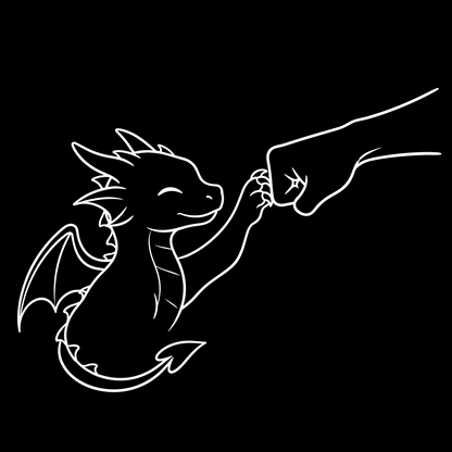 DRAGON FIST BUMP T-SHIRT
