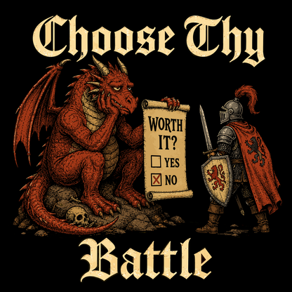 CHOOSE THY BATTLE T-SHIRT