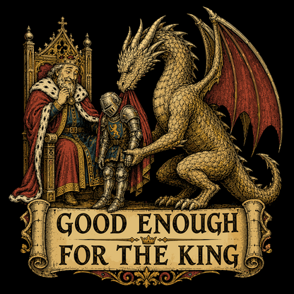 GOOD ENOUGH FOR KING T-SHIRT
