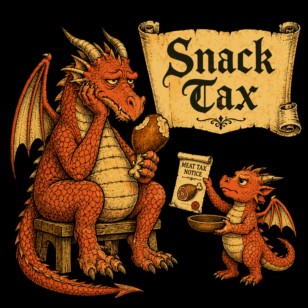 SNACK TAX T-SHIRT