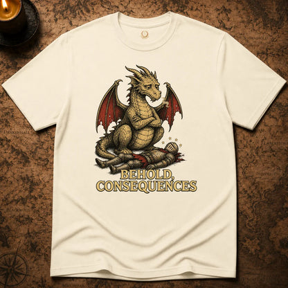 BEHOLD, CONSEQUENCES T-SHIRT