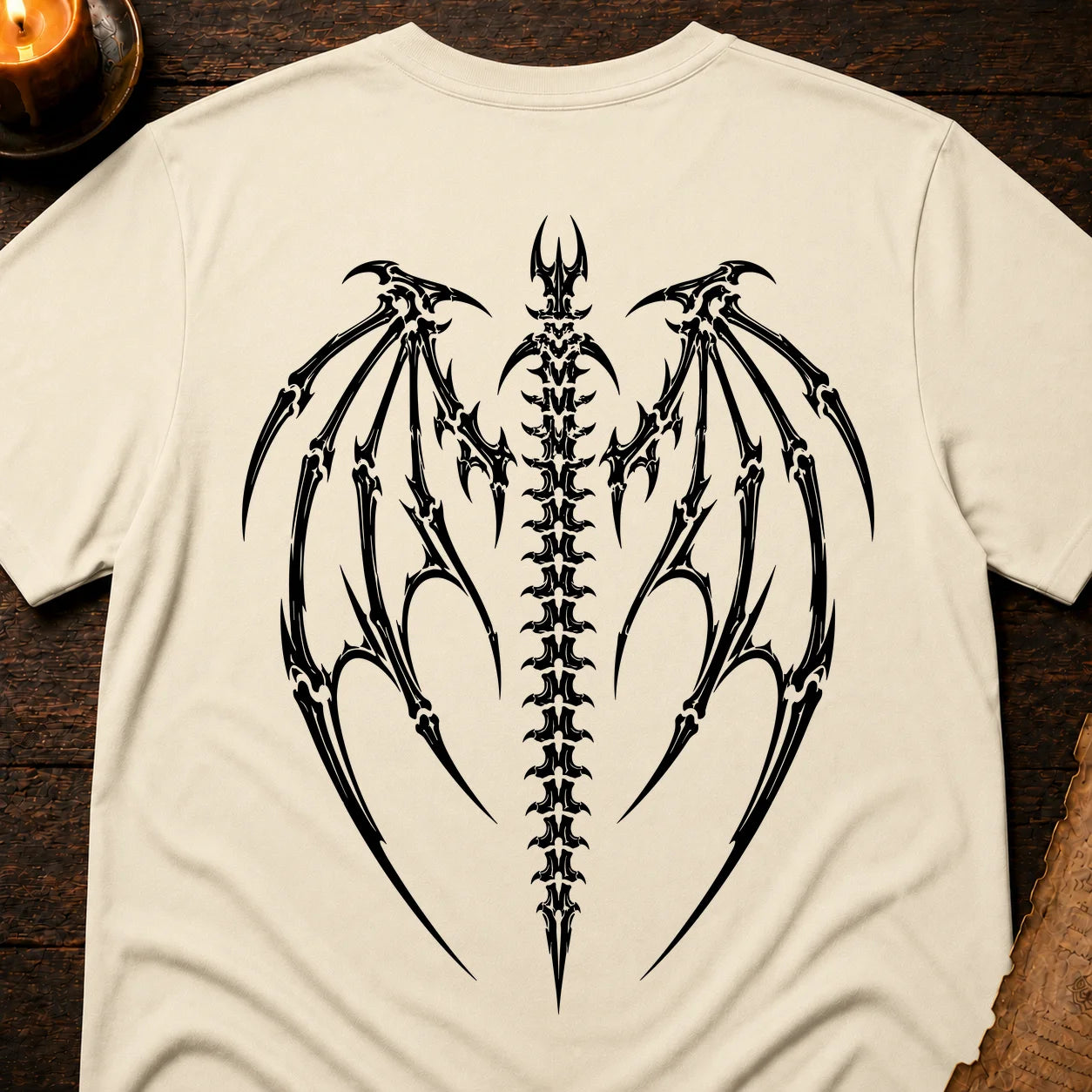 BONEWING DRAKE BACK PRINT T-SHIRT