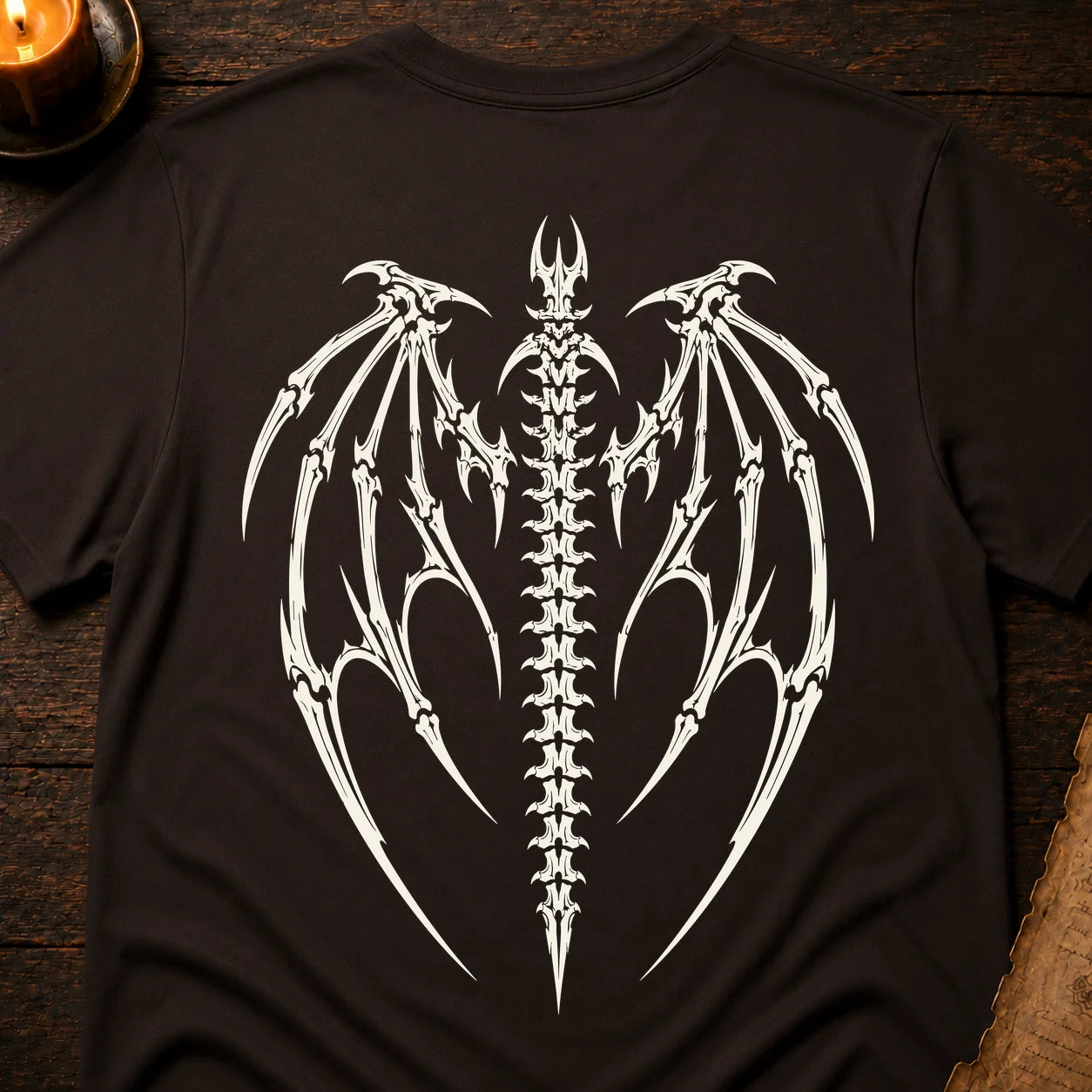 BONEWING DRAKE BACK PRINT T-SHIRT