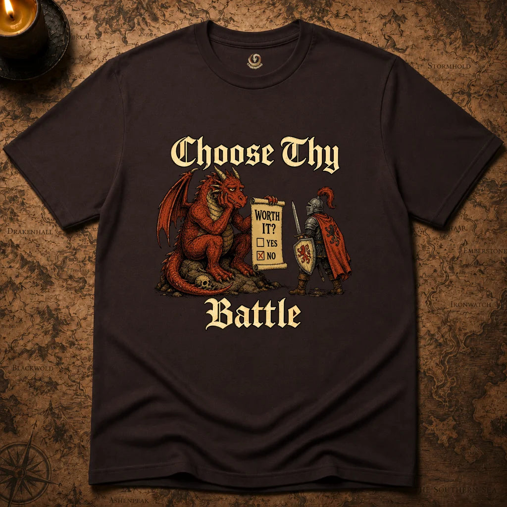 CHOOSE THY BATTLE T-SHIRT