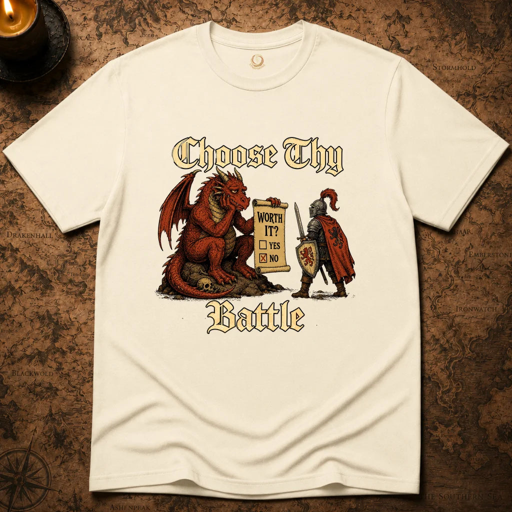 CHOOSE THY BATTLE T-SHIRT