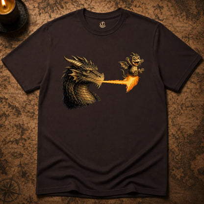 DAD BREATHS FIRE T-SHIRT