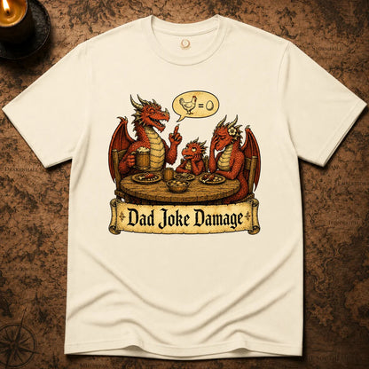 DAD JOKE DAMAGE T-SHIRT