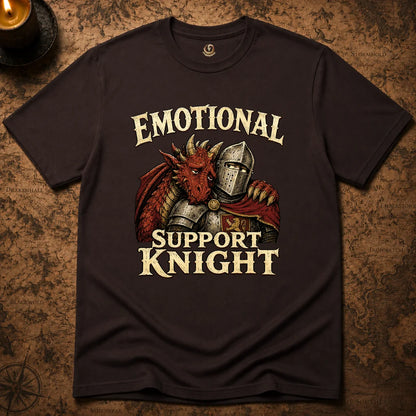 EMOTIONAL SUPPORT KNIGHT T-SHIRT