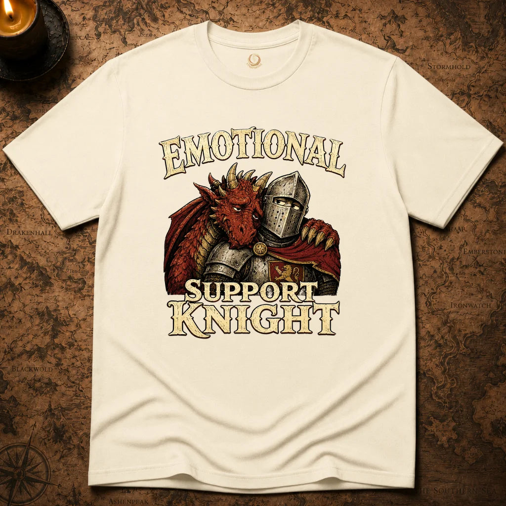 EMOTIONAL SUPPORT KNIGHT T-SHIRT