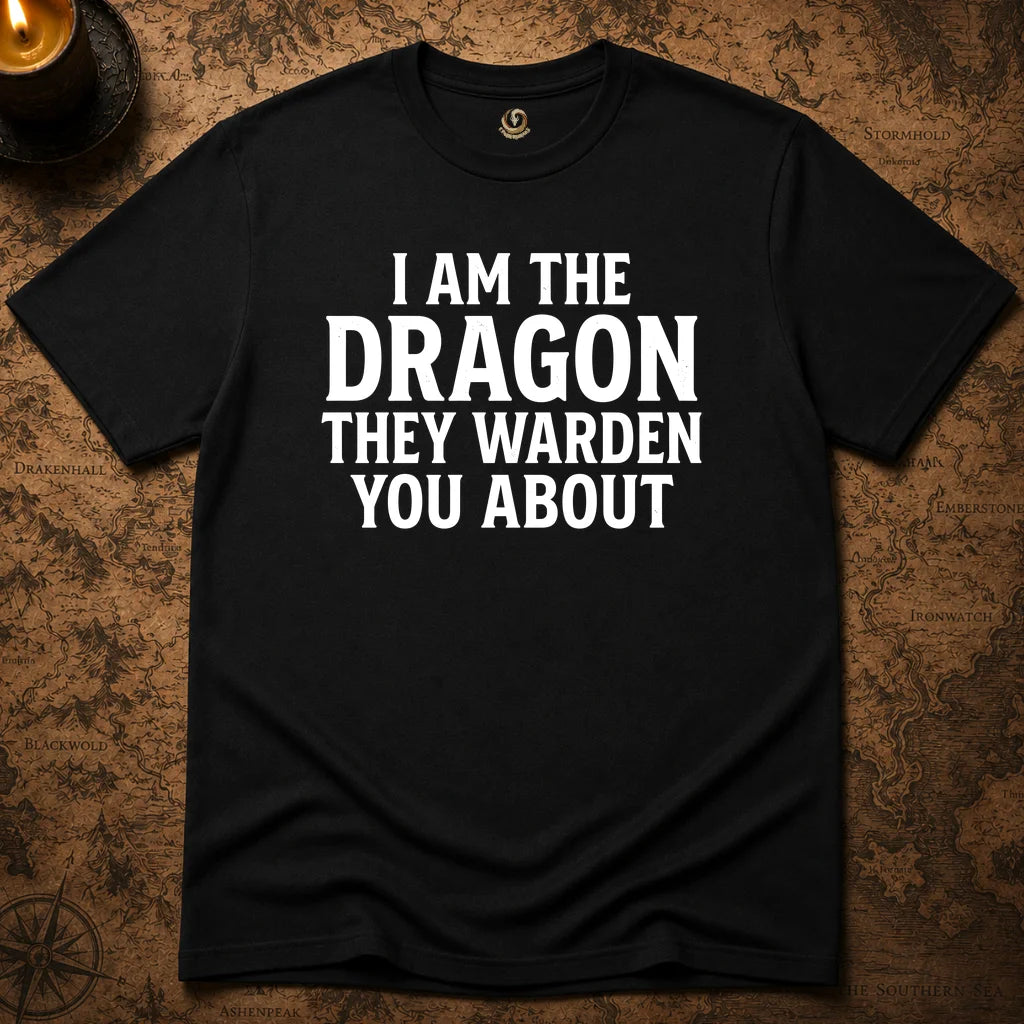 I AM THE DRAGON THEY WARNED YOU ABOUT T-SHIRT