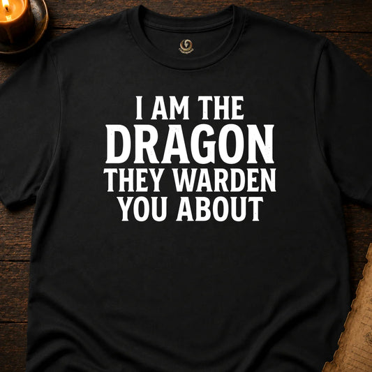 I AM THE DRAGON THEY WARNED YOU ABOUT T-SHIRT
