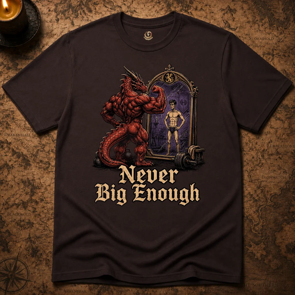 NEVER BIG ENOUGH T-SHIRT