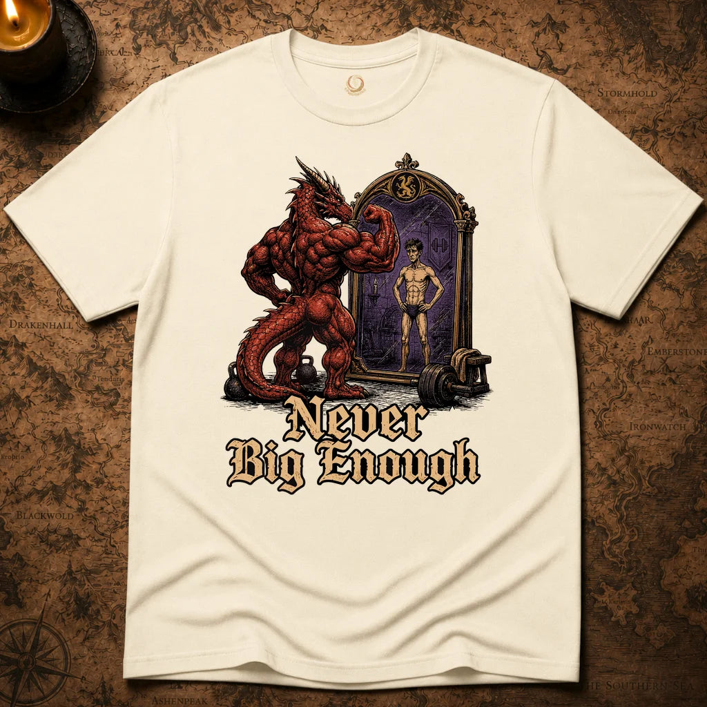 NEVER BIG ENOUGH T-SHIRT