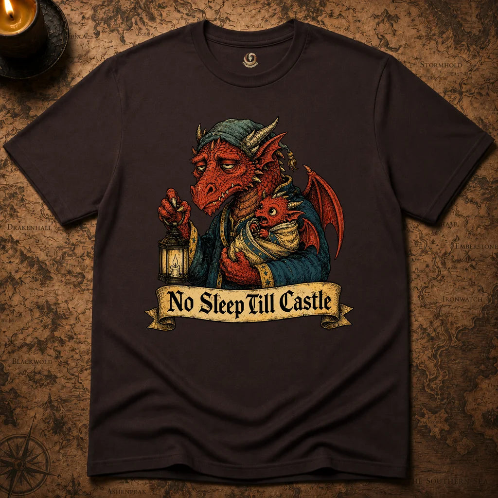NO SLEEP TILL CASTLE T-SHIRT