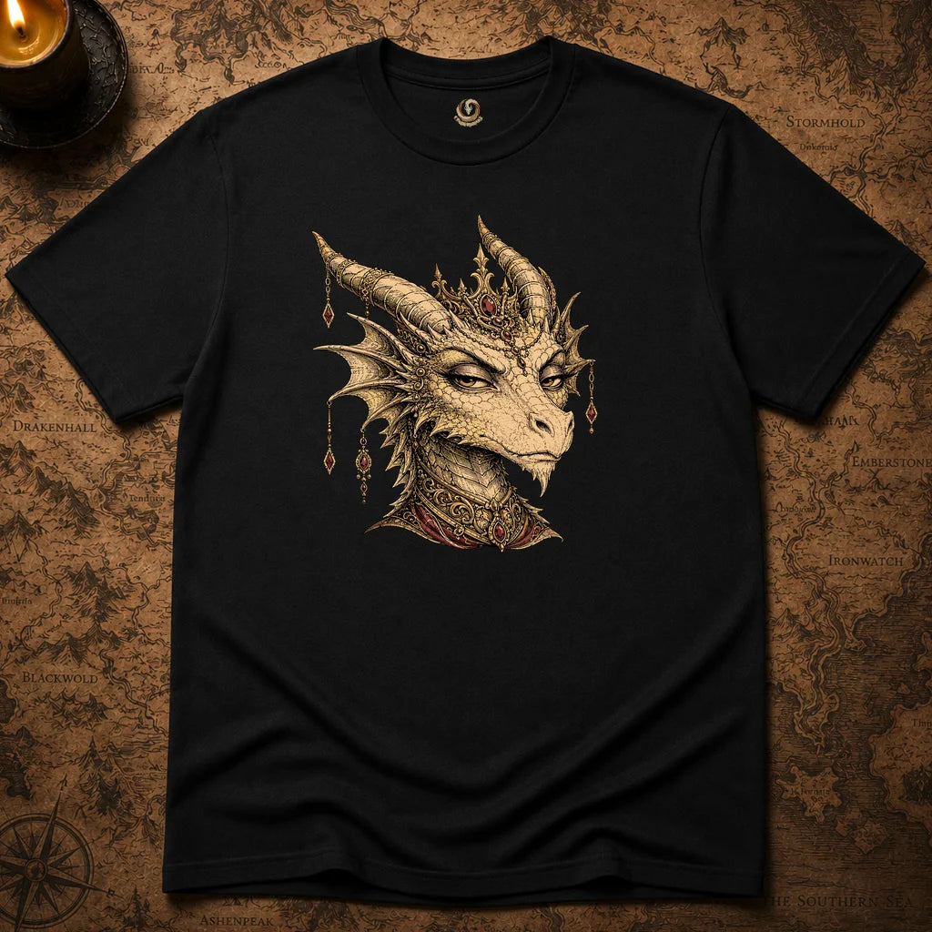 RESTING DRAGON FACE T-SHIRT