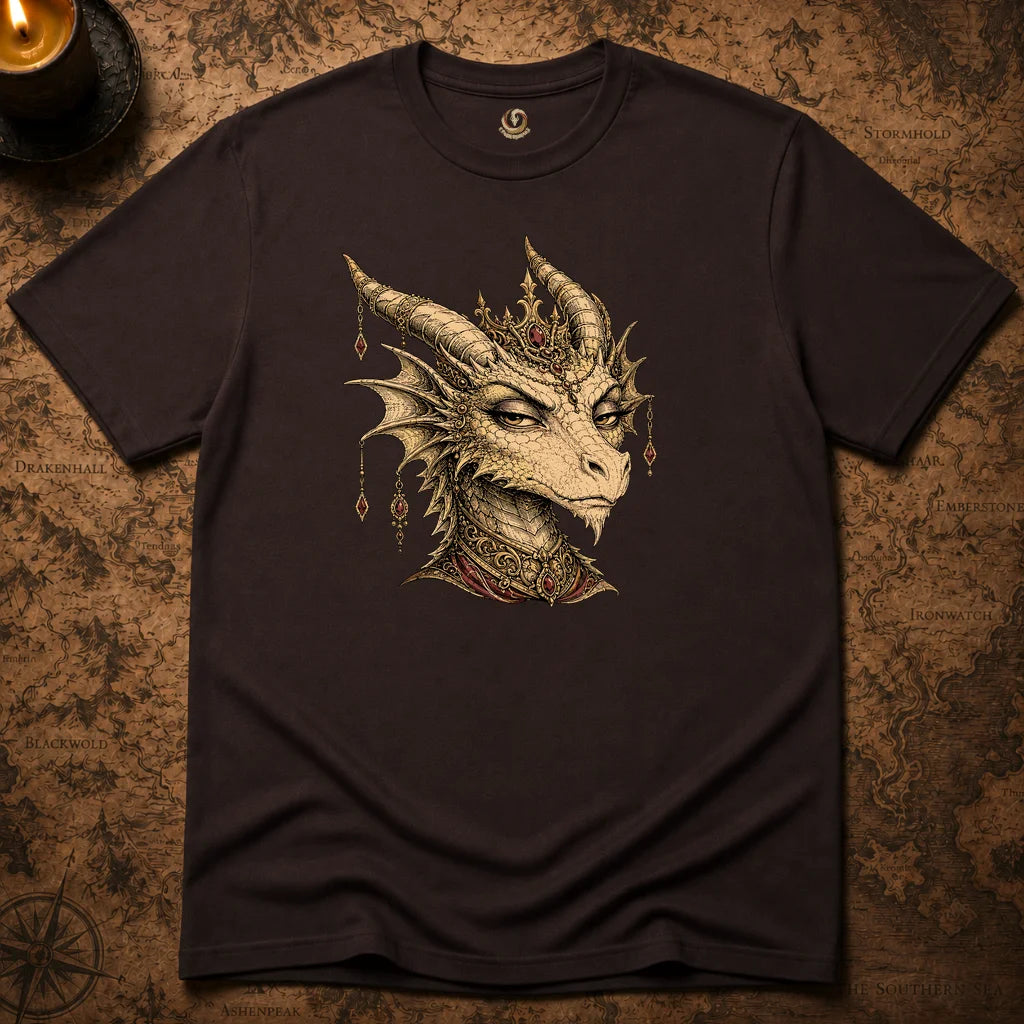 RESTING DRAGON FACE T-SHIRT