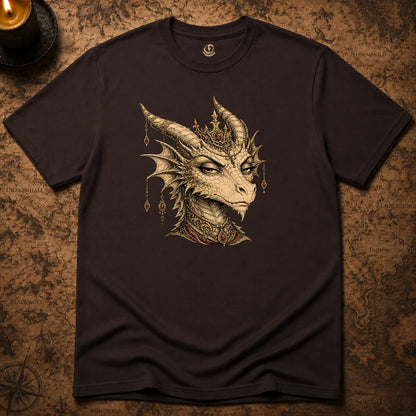 RESTING DRAGON FACE T-SHIRT
