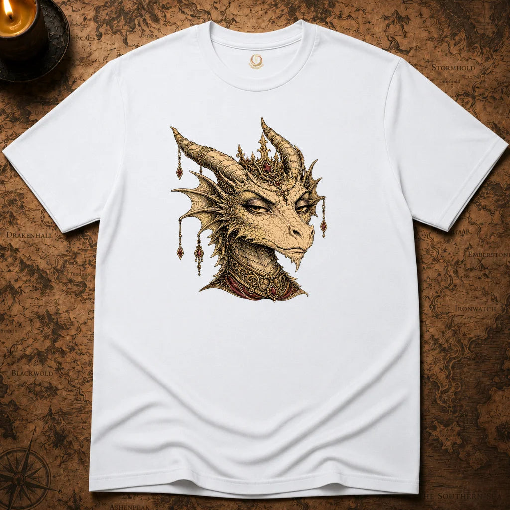 RESTING DRAGON FACE T-SHIRT