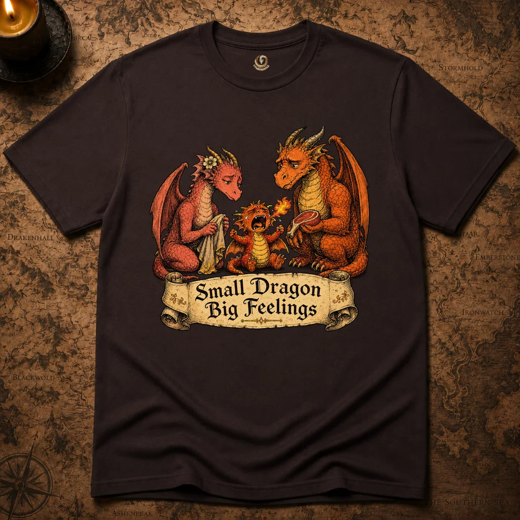 SMALL DRAGON BIG FEELINGS T-SHIRT