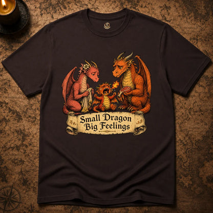 SMALL DRAGON BIG FEELINGS T-SHIRT