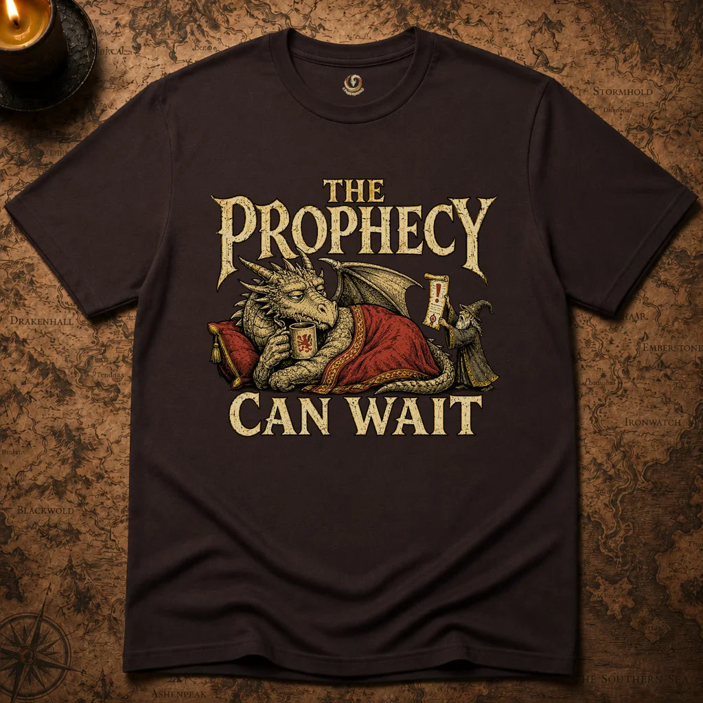 THE PROPHECY CAN WAIT T-SHIRT