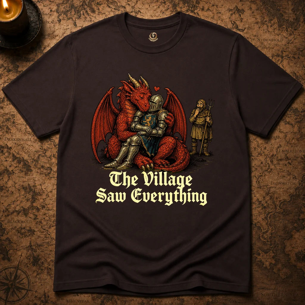 THE VILLAGE SAW EVERTYHING T-SHIRT