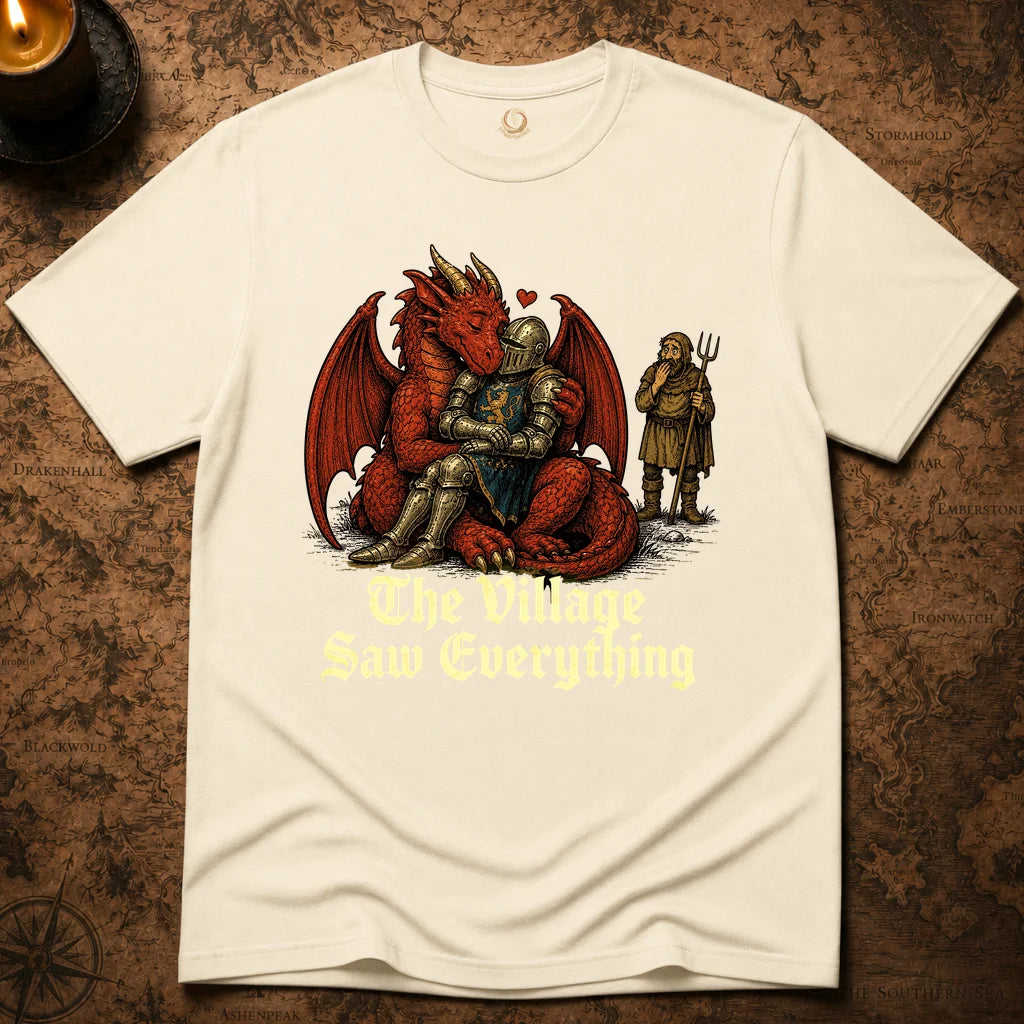 THE VILLAGE SAW EVERTYHING T-SHIRT