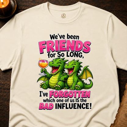 BAD INFLUENCE DRAGON FRIENDS T-SHIRT
