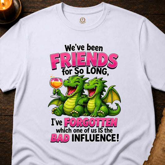 BAD INFLUENCE DRAGON FRIENDS T-SHIRT