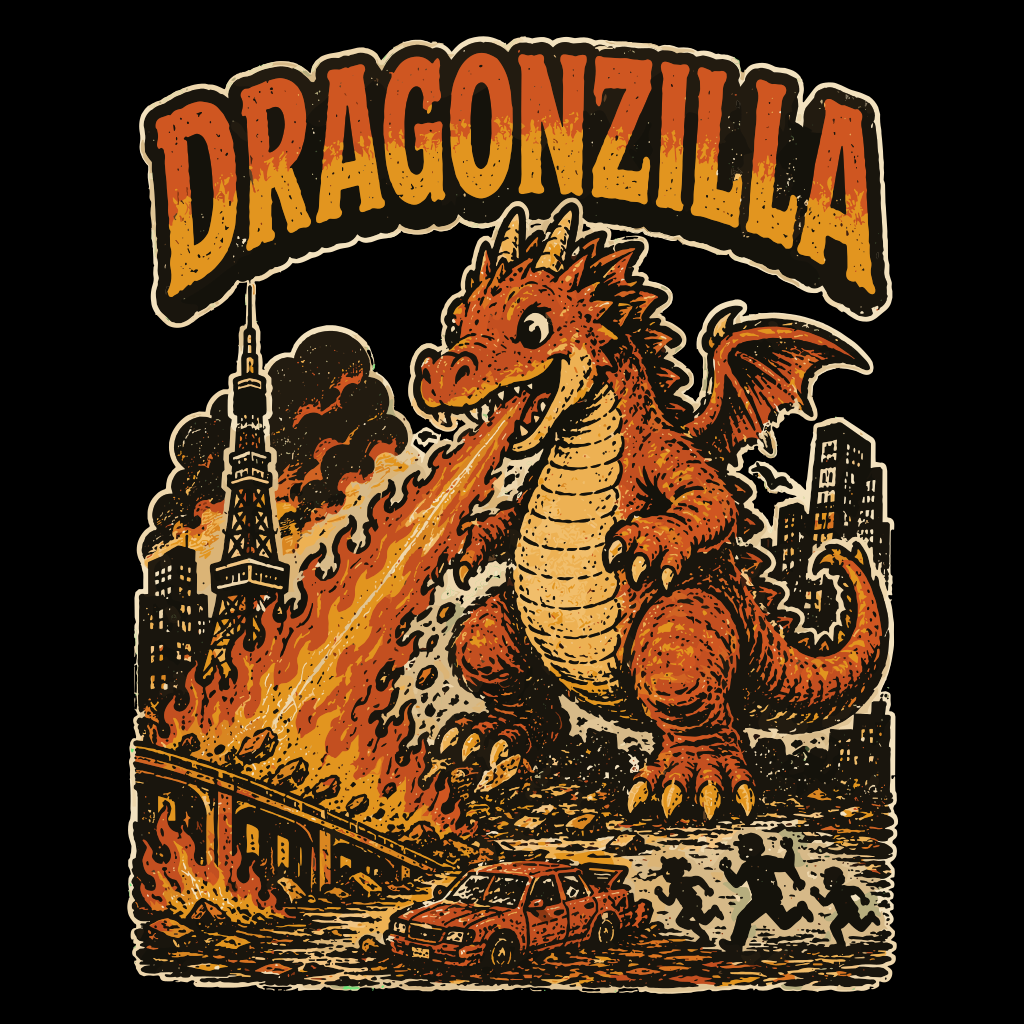DRAGONZILLA T-SHIRT