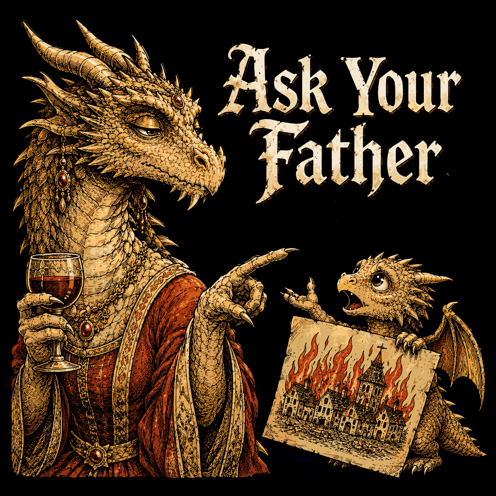 ASK YOUR FATHER T-SHIRT