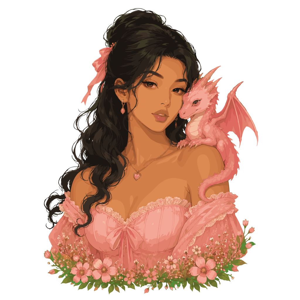 CHESTNUT DRAGON MUSE T-SHIRT