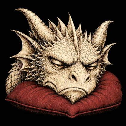 GRUMPY DRAGON T-SHIRT