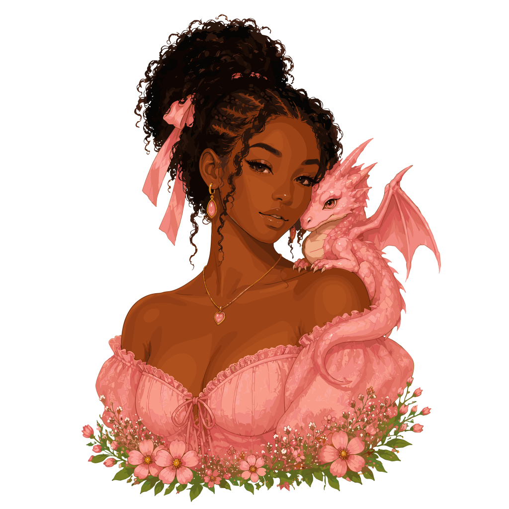 CROWNED DRAGON MUSE T-SHIRT